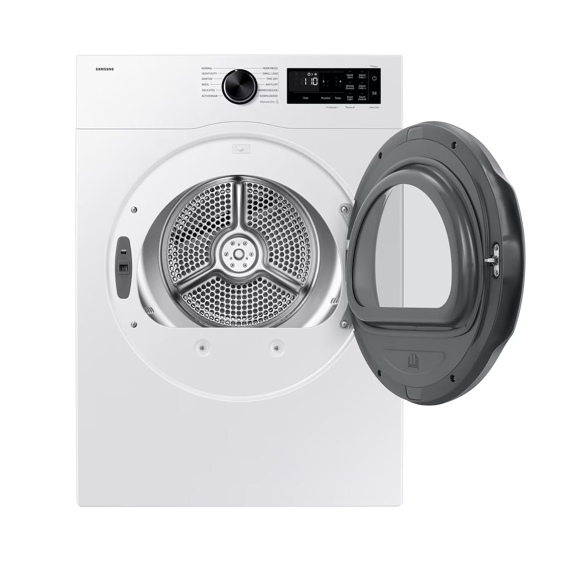 Samsung - 4 cu. Ft Compact Dryer in White - DV25FG50BVBEAC