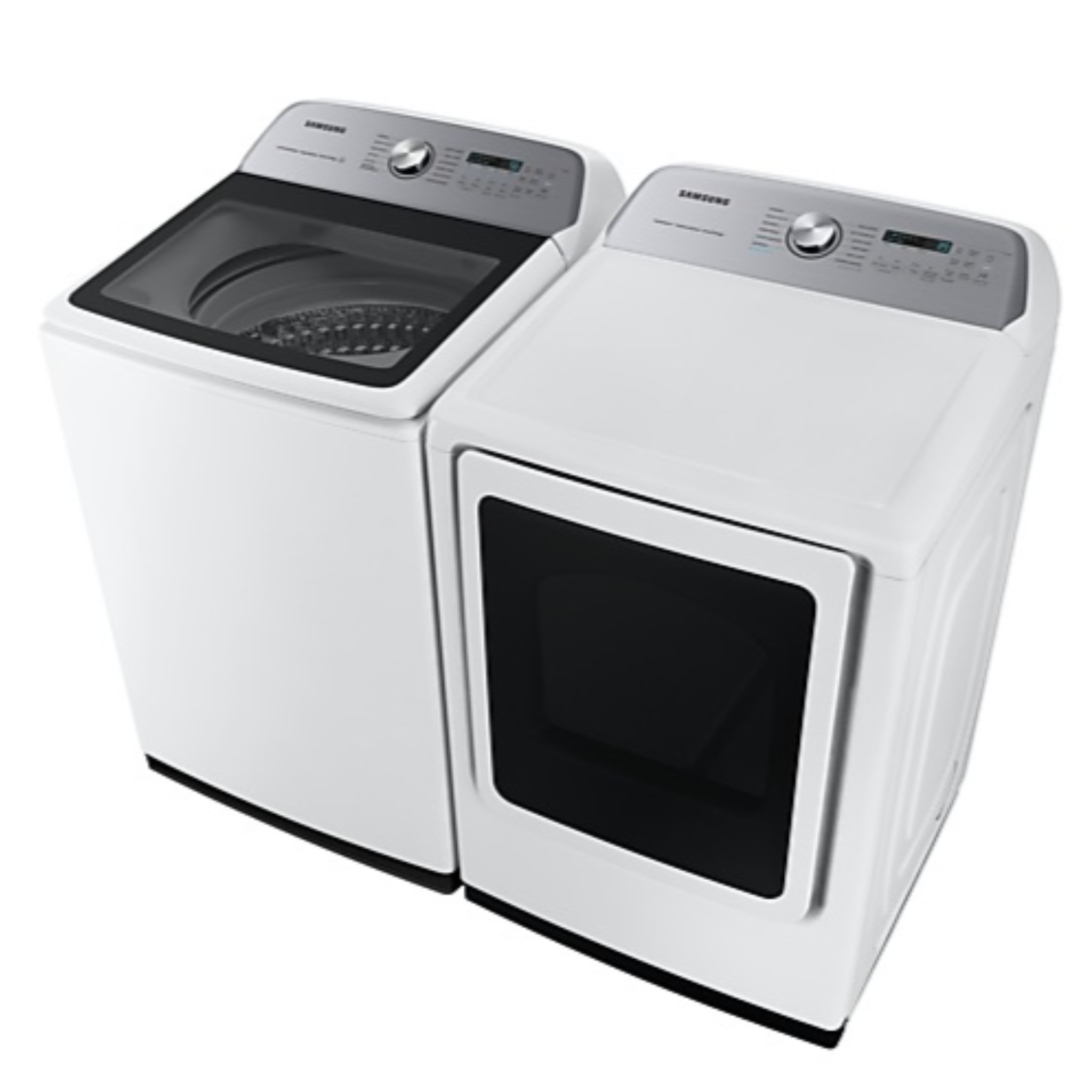 Samsung - 7.4 cu. Ft Front Load Dryer in White - DVE52DG5505WAC