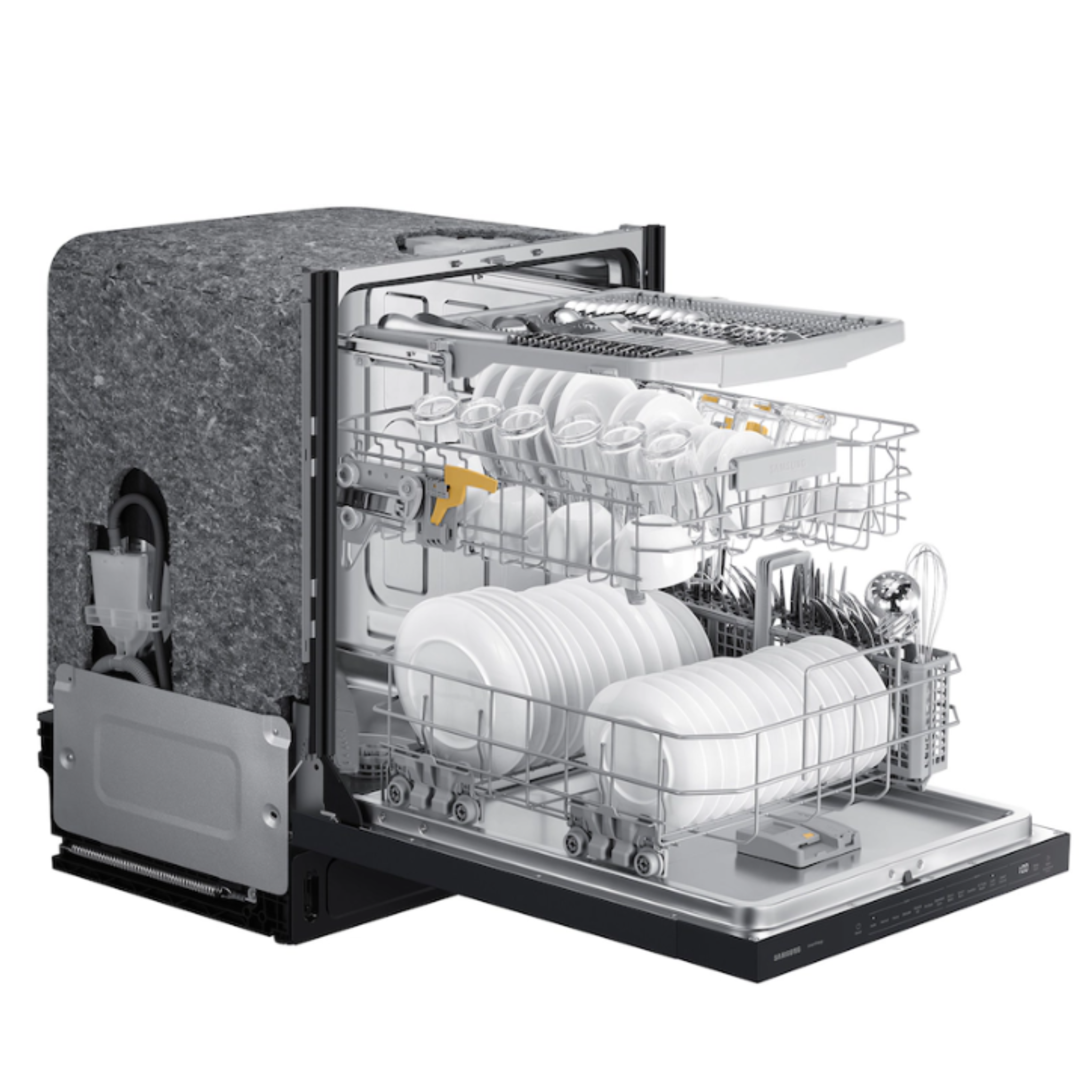 Samsung - 46 dBA Built In Dishwasher in Matte Black - DW80CG5450MTAA