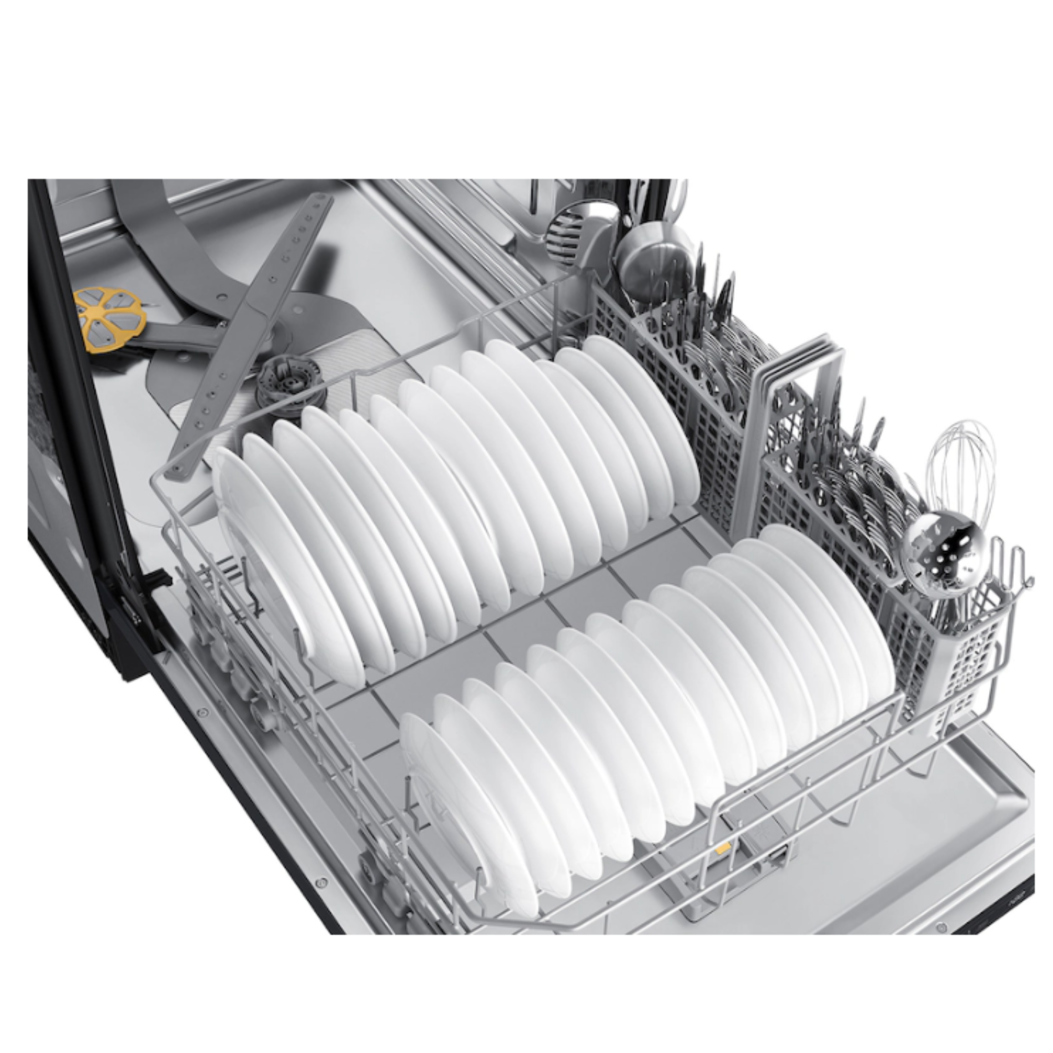 Samsung - 46 dBA Built In Dishwasher in Matte Black - DW80CG5450MTAA