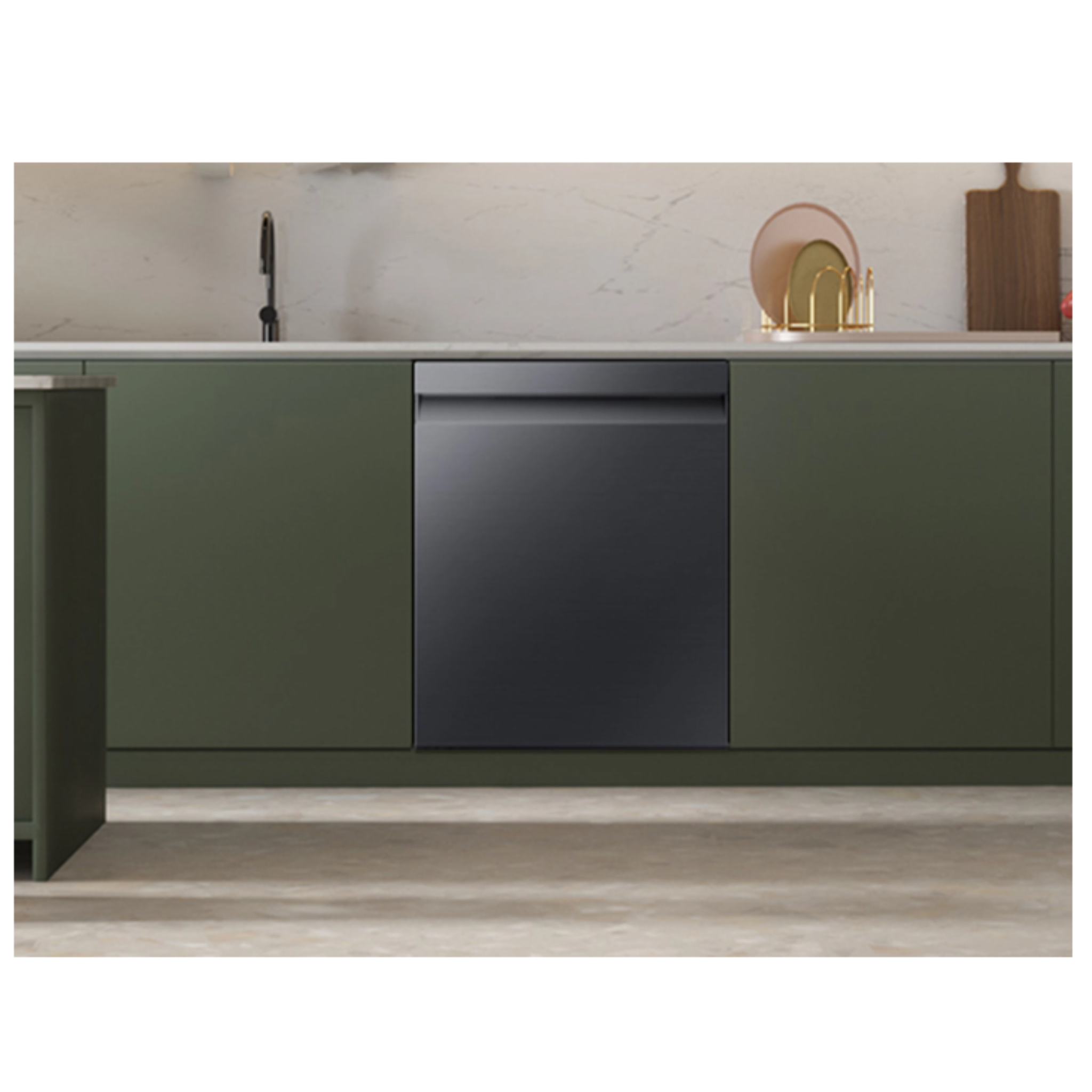 Samsung - 46 dBA Built In Dishwasher in Matte Black - DW80CG5450MTAA