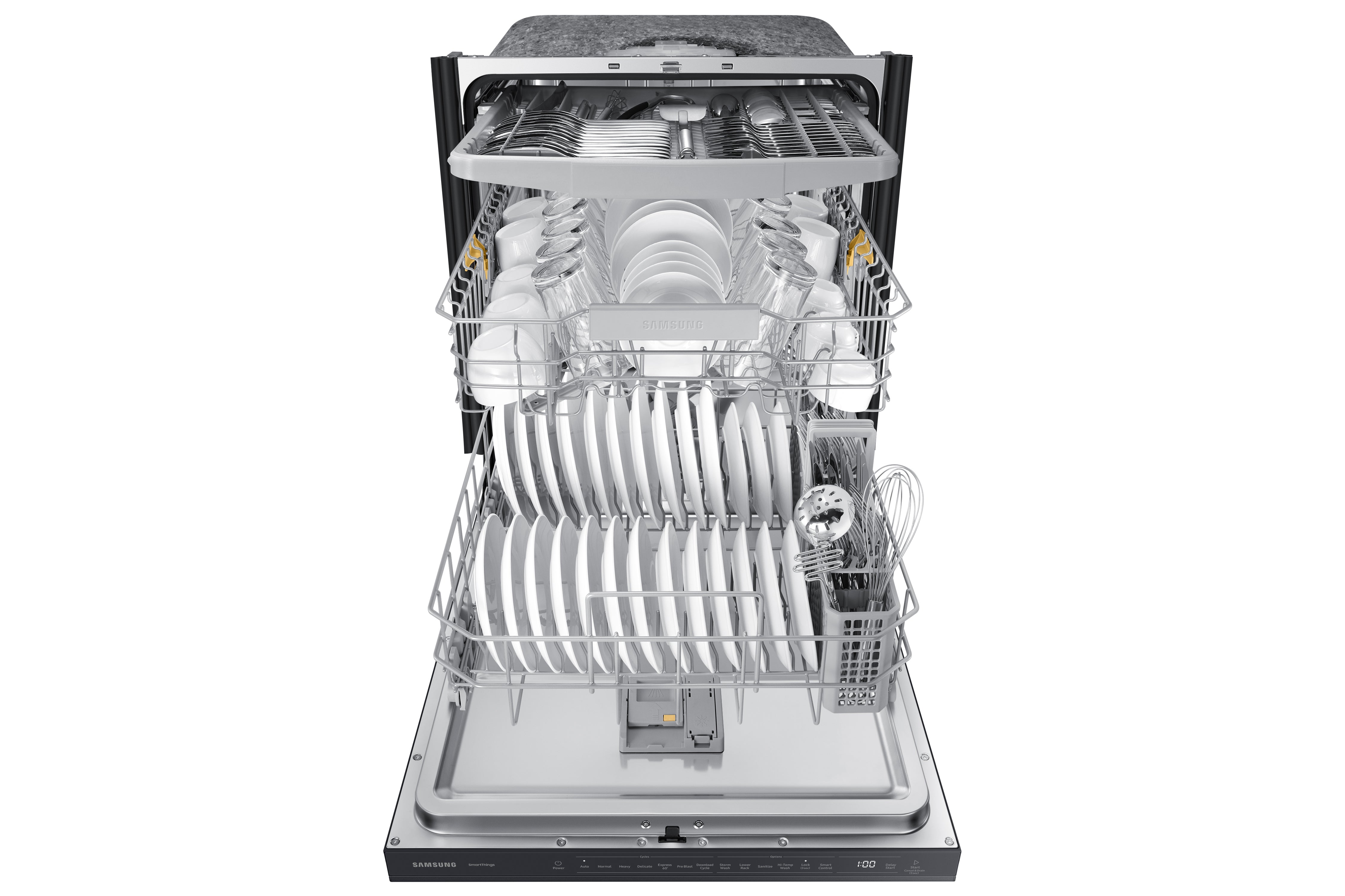 Samsung - 46 dBA Built In Dishwasher in Matte Black - DW80CG5451MTAA