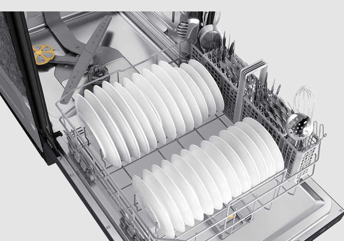 Samsung - 46 dBA Built In Dishwasher in Matte Black - DW80CG5451MTAA