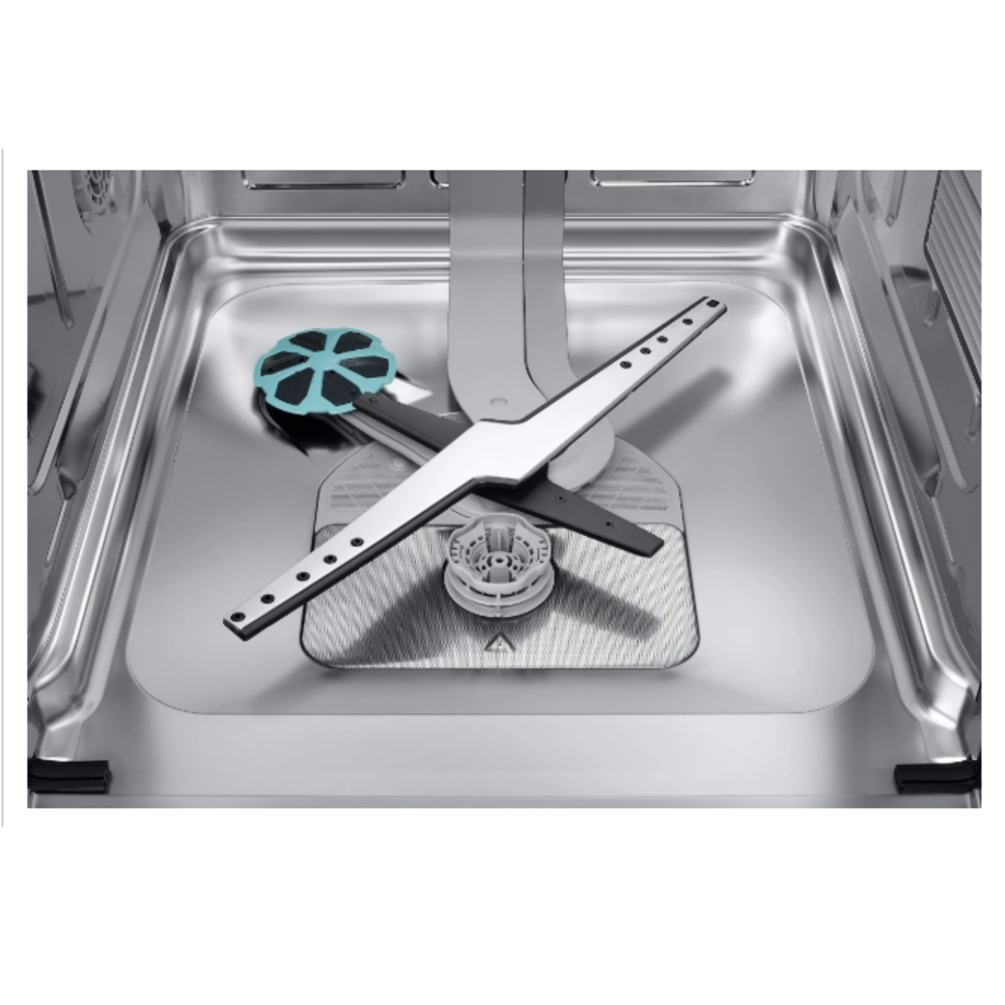 Samsung - 38 dBA Built In Dishwasher in Silver - DW90F89P0USRAA