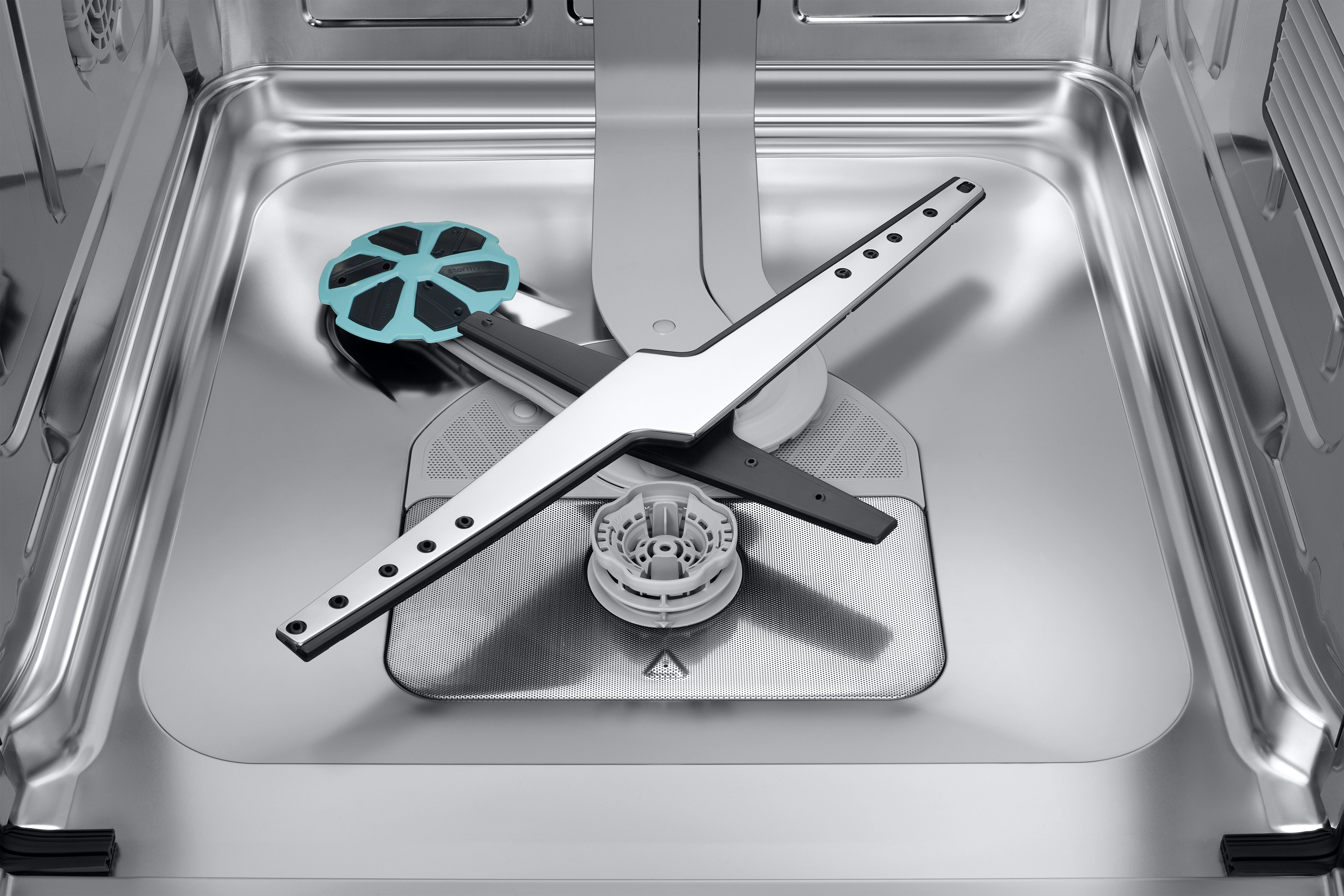 Samsung - 38 dBA Built In Dishwasher in Black - DW90F89T0UMTAA