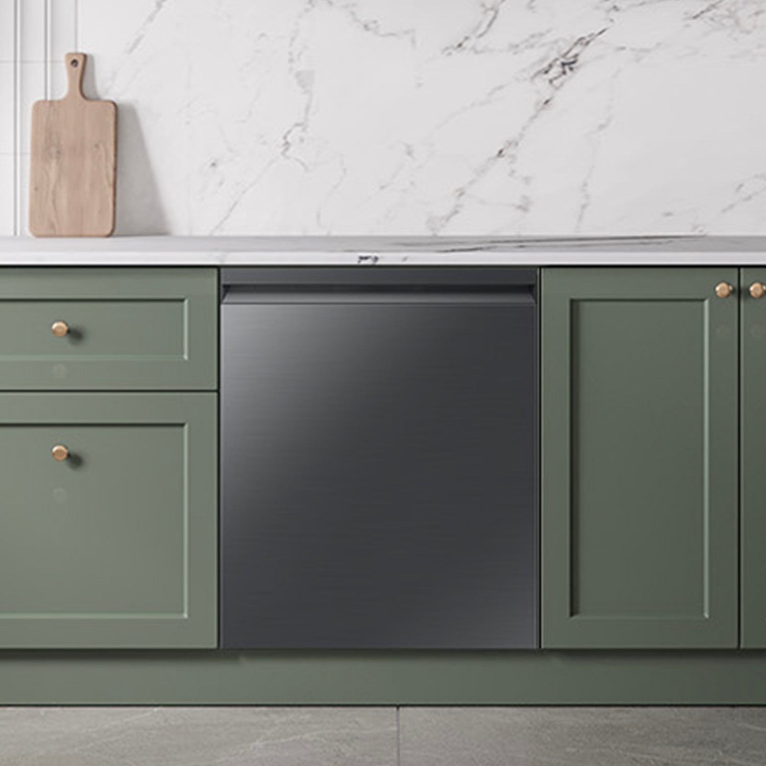 Samsung - 38 dBA Built In Dishwasher in Black - DW90F89T0UMTAA