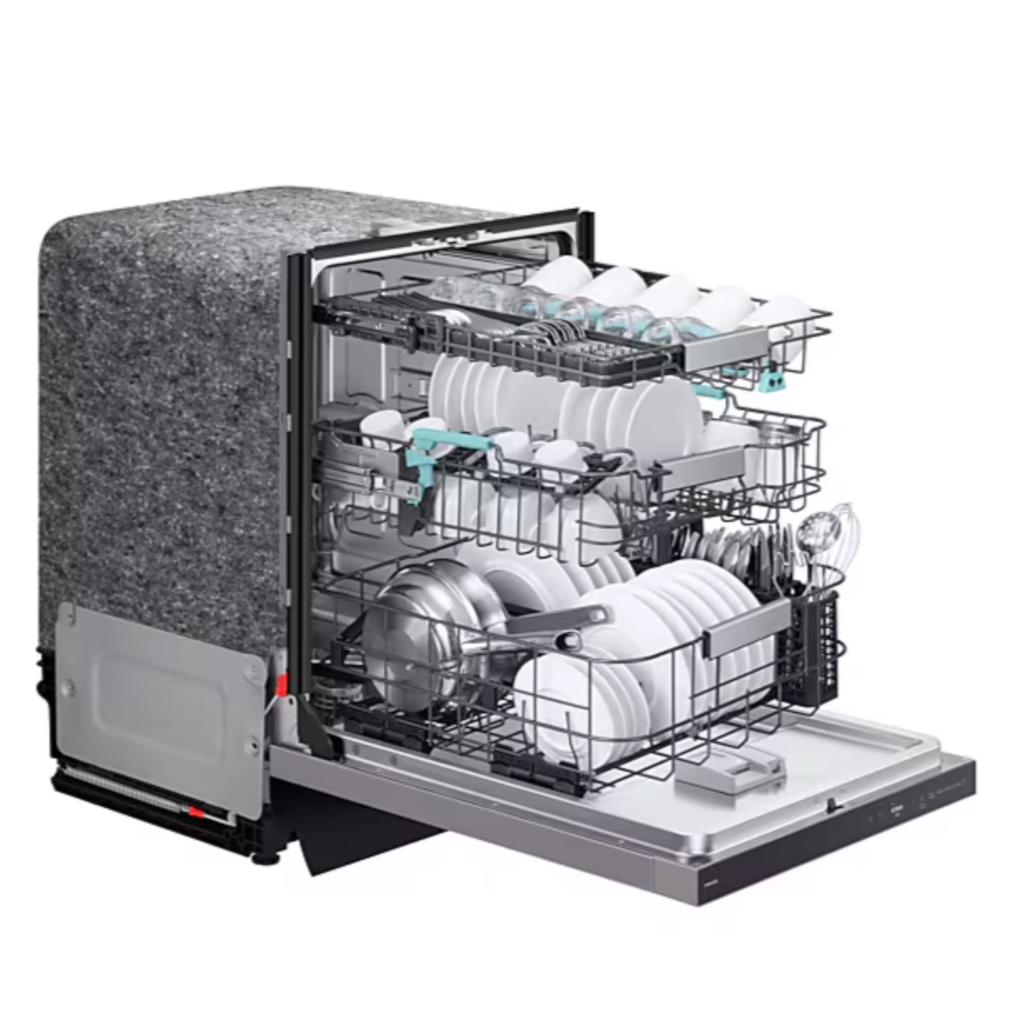 Samsung - 38 dBA Built In Dishwasher in Stainless - DW90F89T0USRAA