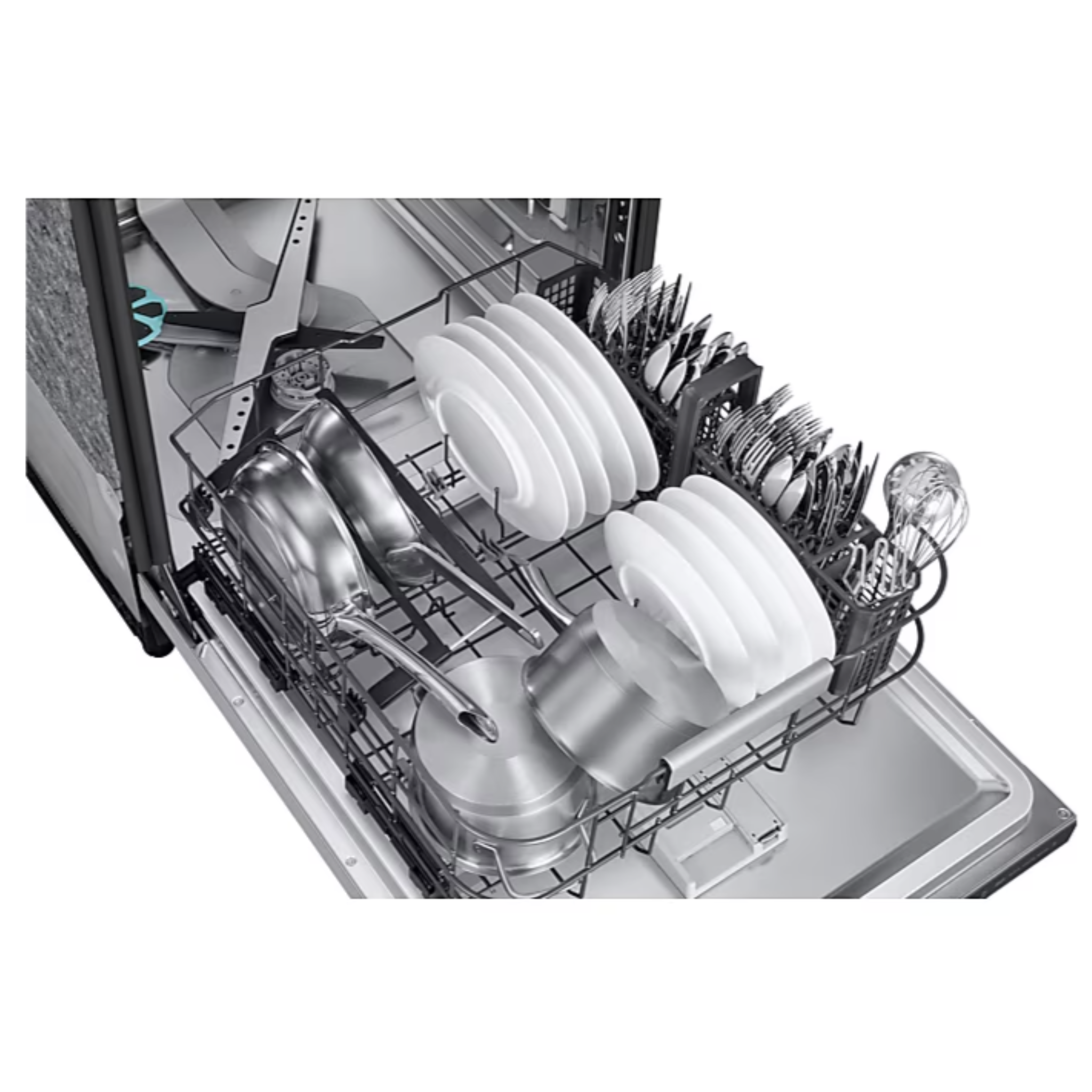 Samsung - 38 dBA Built In Dishwasher in Stainless - DW90F89T0USRAA