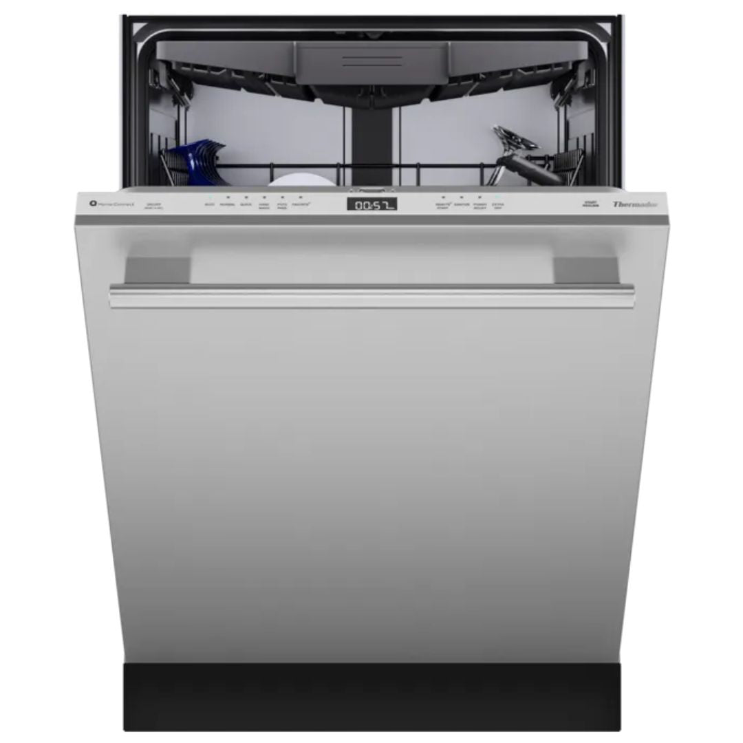 Thermador - 48 dBA Built In Dishwasher With Masterpiece Handle in Stainless - DWHD640EFM