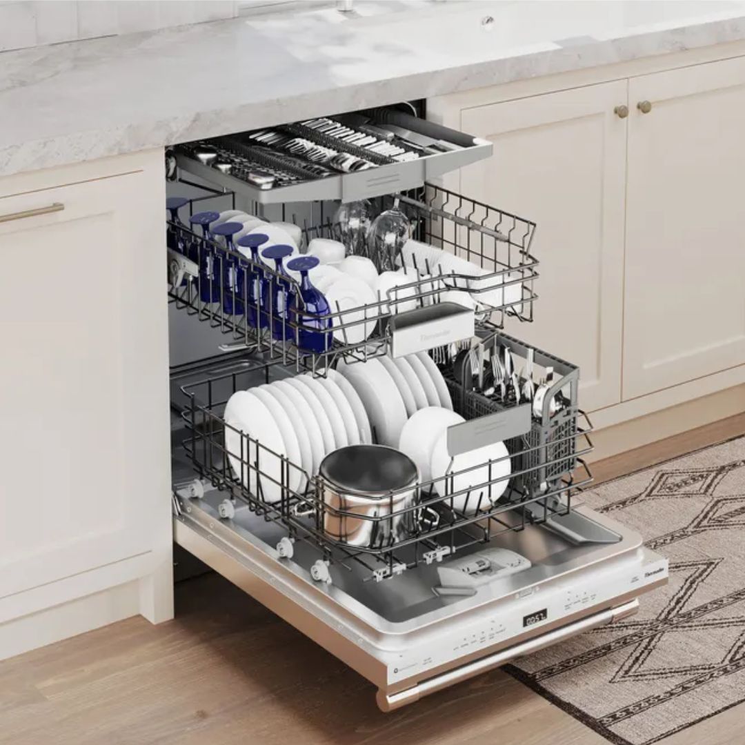Thermador - 48 dBA Built In Emerald Dishwasher in Panel Ready - DWHD640EPR