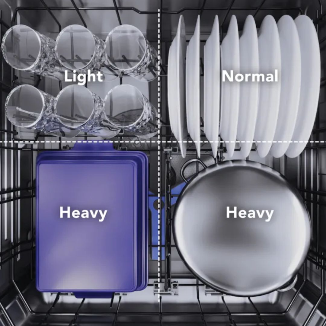 Thermador - 44 dBA Built In Dishwasher With Professional Handle in Stainless - DWHD660EFP