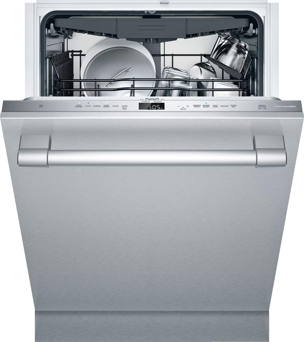 Thermador - 44 dBA Built In Dishwasher in Stainless - DWHD660WFP