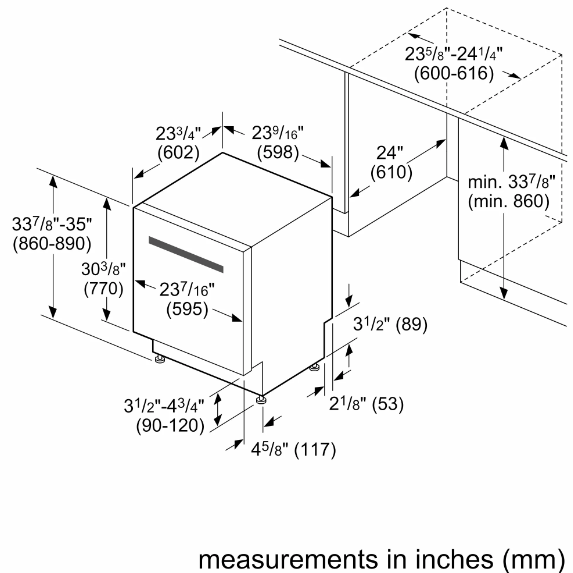 Thermador - 44 dBA Built In Dishwasher in Stainless - DWHD660WFP