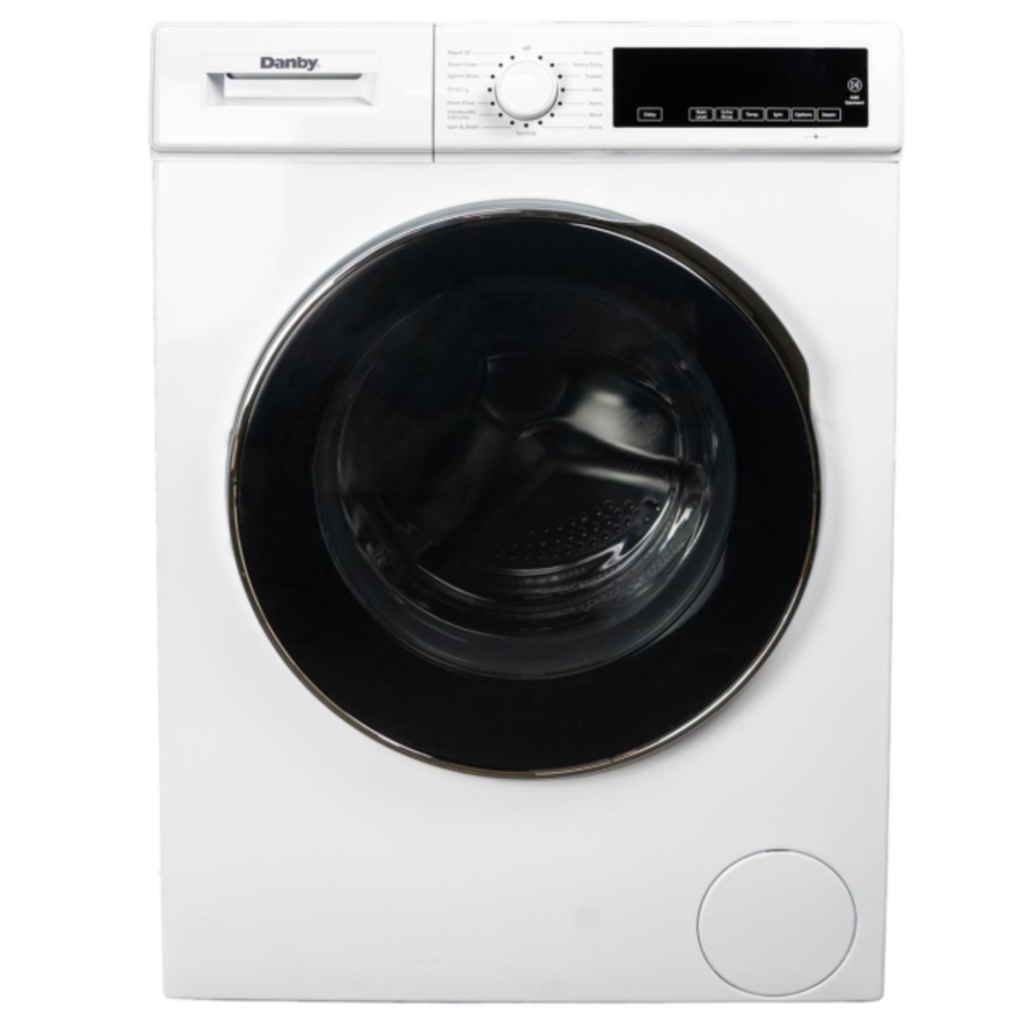 Danby - 2.2 cu. Ft Front Load Washer in White - DWM022D3WDB