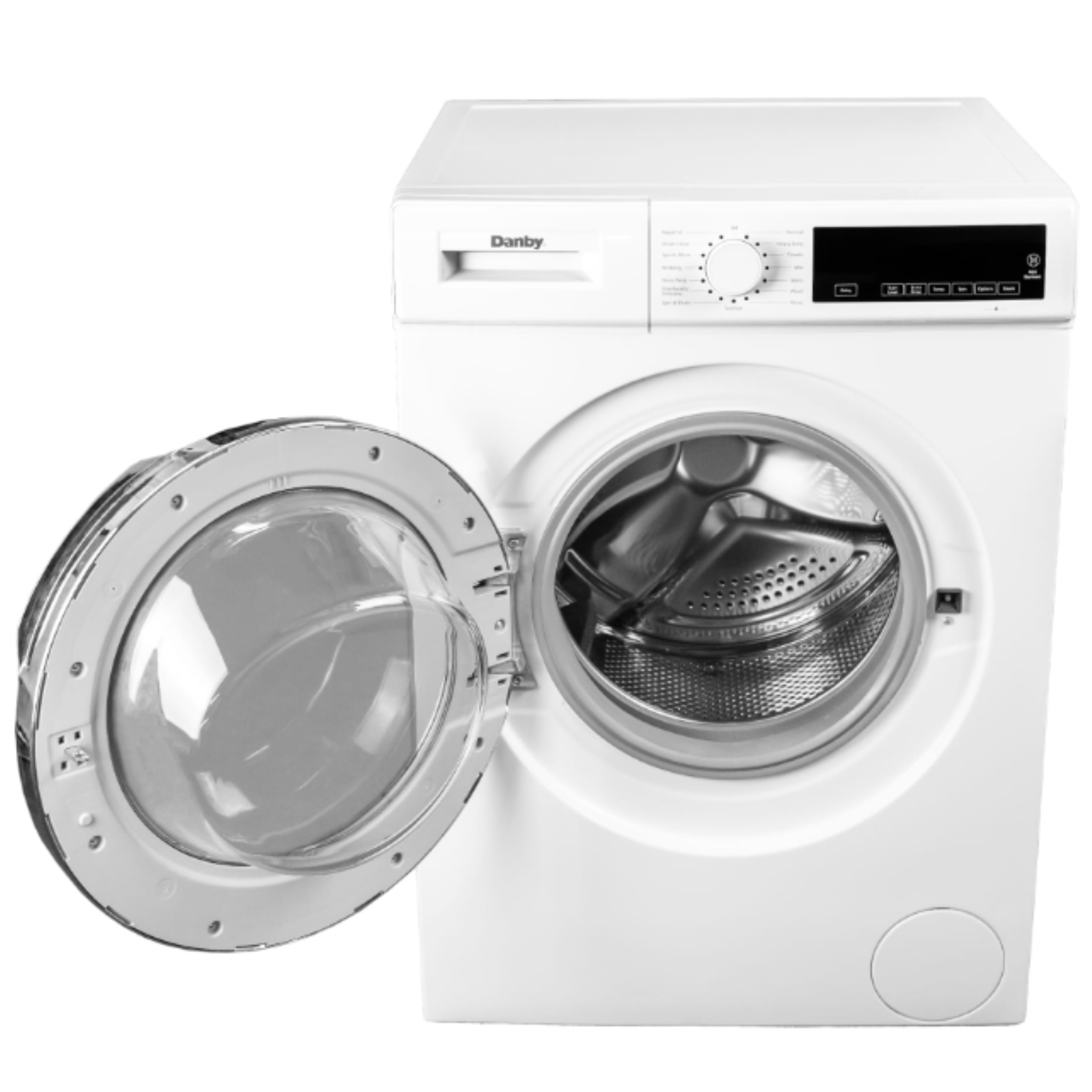 Danby - 2.2 cu. Ft Front Load Washer in White - DWM022D3WDB