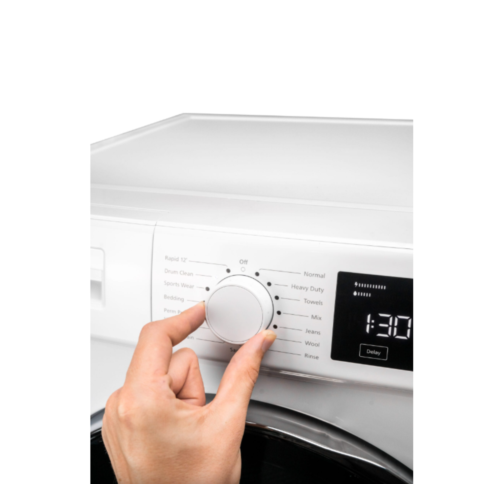 Danby - 2.2 cu. Ft Front Load Washer in White - DWM022D3WDB