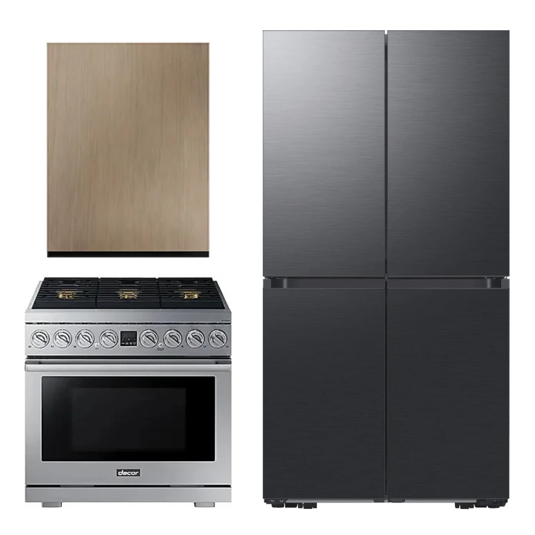 Dacor Kitchen Package – DRF36C500MT, DOP36T86GLS, DDW24G9000APDA