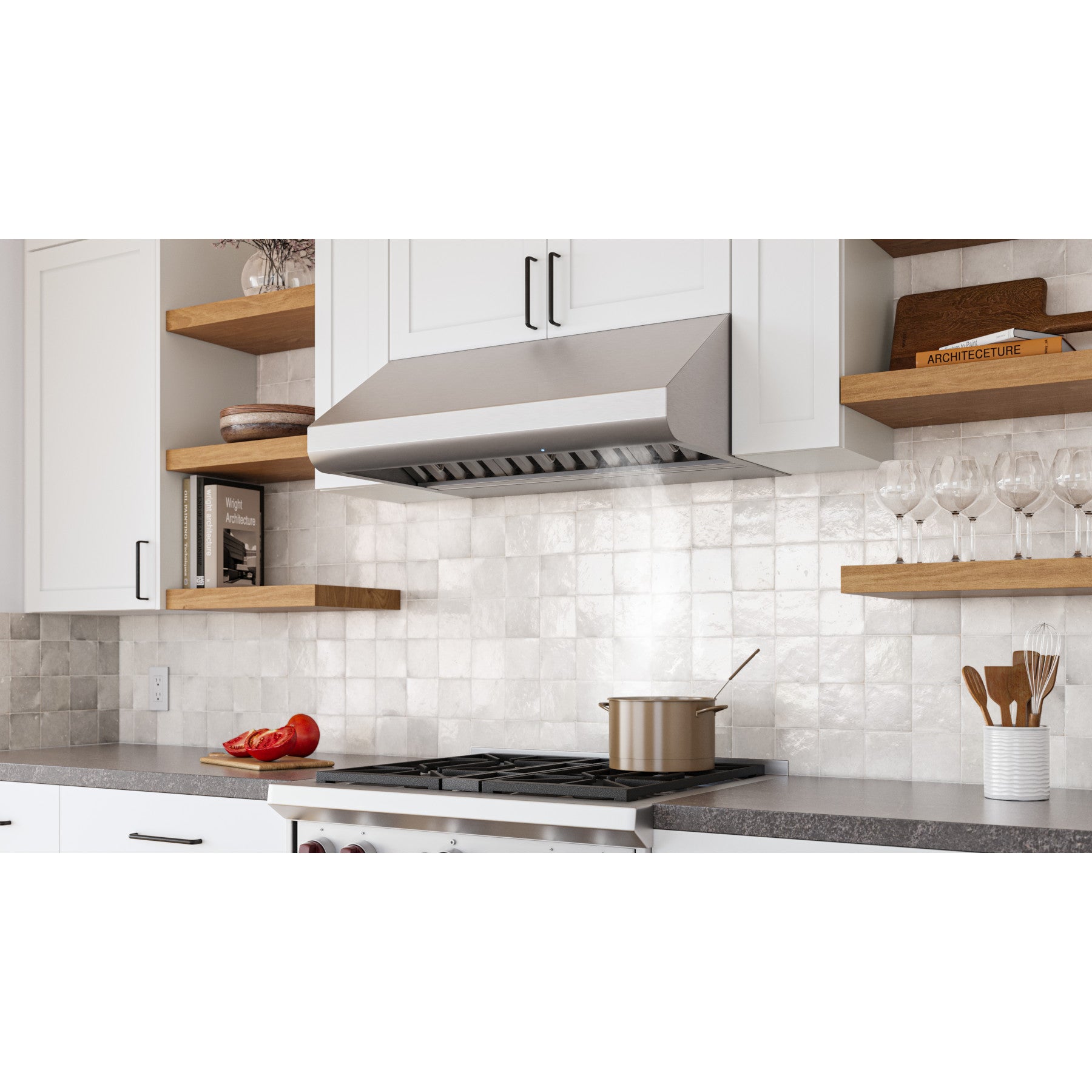 Broan - 30 Inch 650 CFM Under Cabinet Range Vent in Stainless - E6430SSM