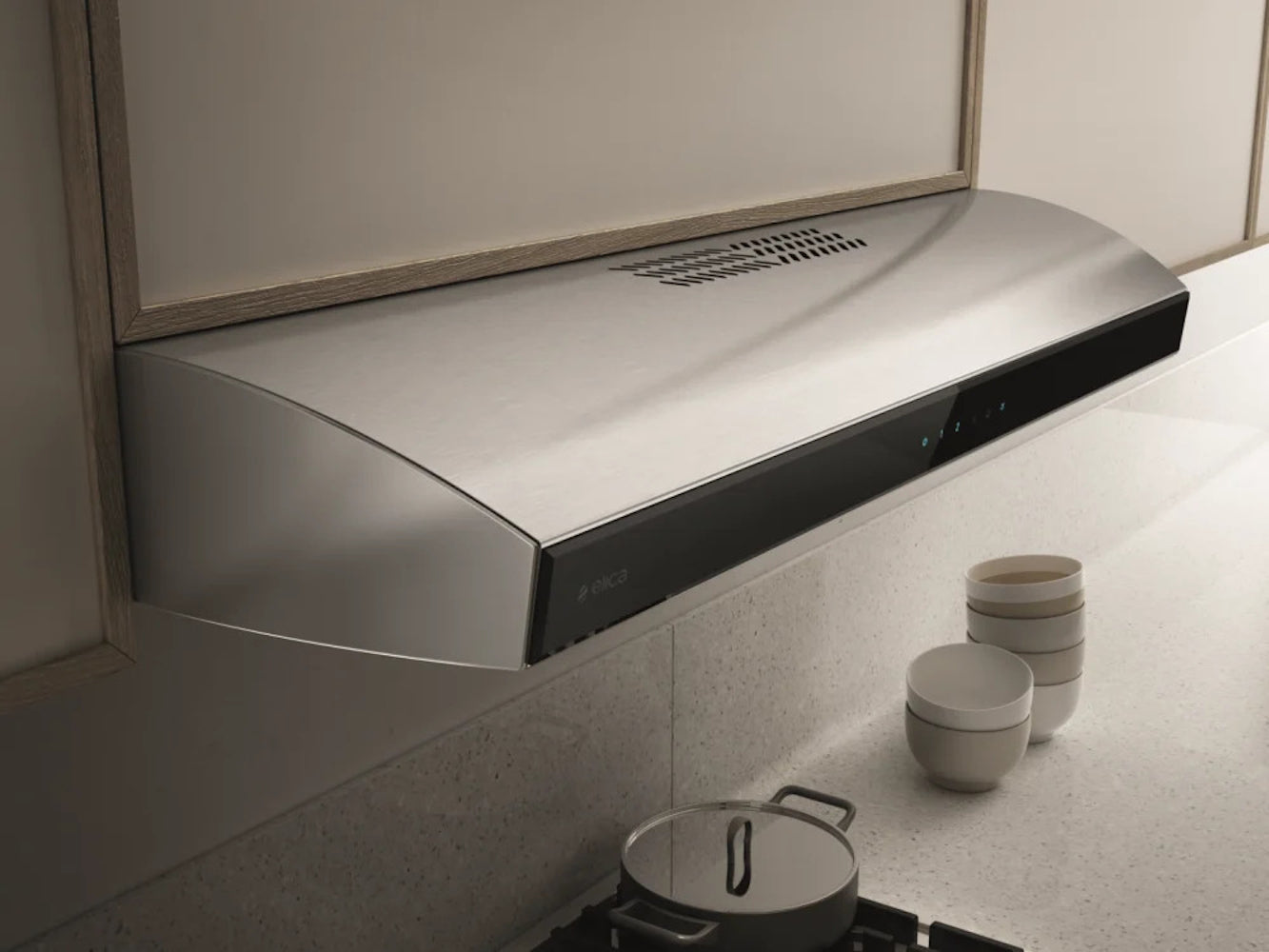 Elica - 30 Inch 430 CFM Under Cabinet Range Vent in Stainless - EAI430SS