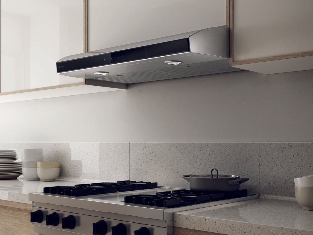 Elica - 30 Inch 430 CFM Under Cabinet Range Vent in Stainless - EAI430SS