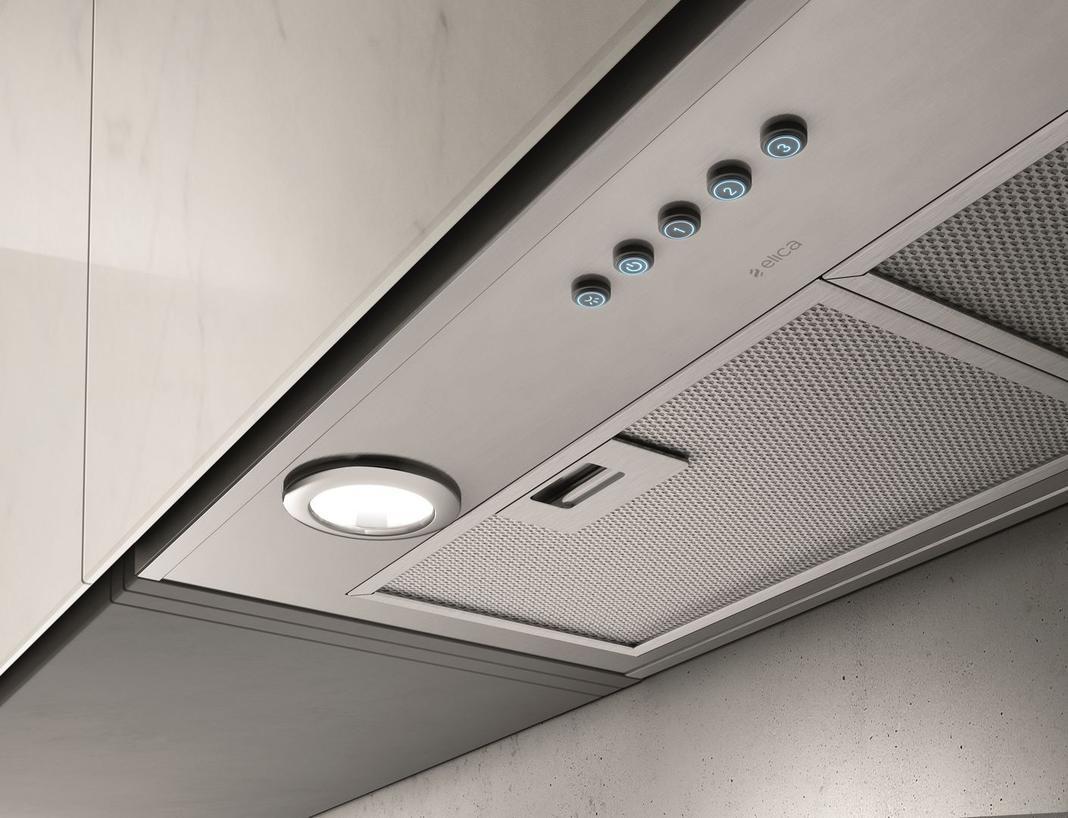 Elica - 28.25 Inch 400 CFM Blower & Insert Vent in Stainless - EAS428S1