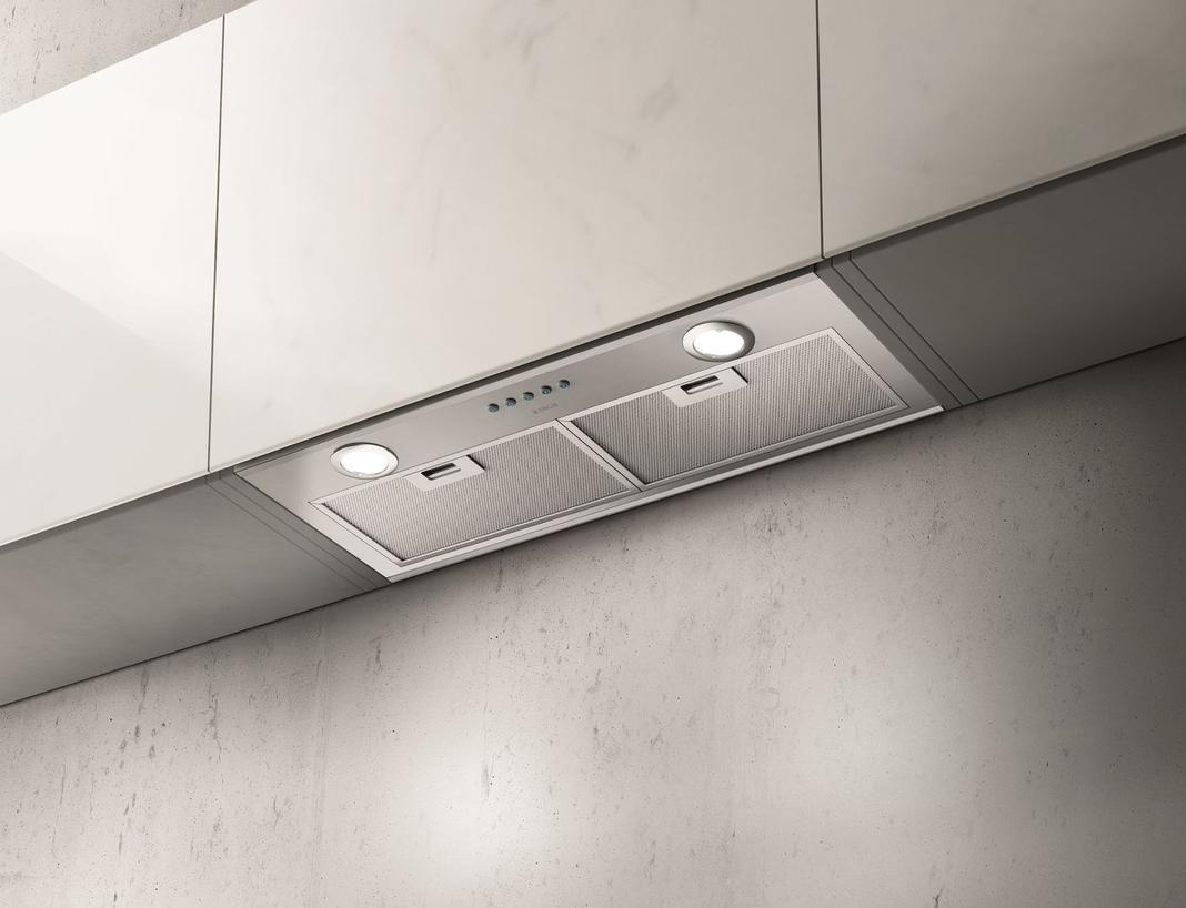 Elica - 28.25 Inch 400 CFM Blower & Insert Vent in Stainless - EAS428S1