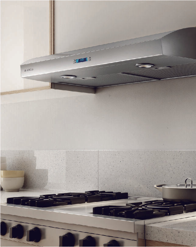 Elica - 30 Inch 430 CFM Under Cabinet Range Vent in Stainless - EBL430S1