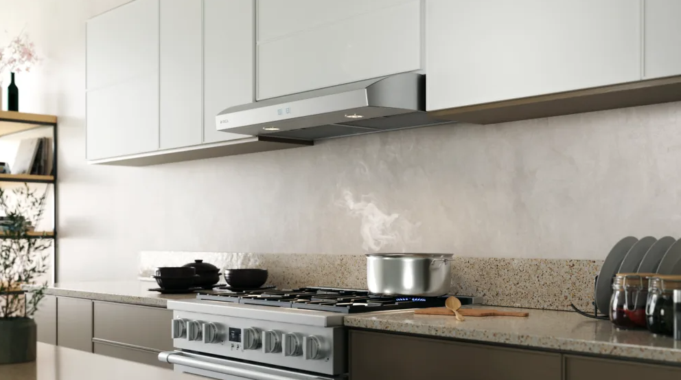 Elica - 30 Inch 400 CFM Under Cabinet Range Vent in Stainless - EBL430S2