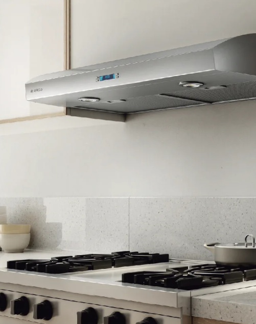 Elica - 30 Inch 430 CFM Under Cabinet Range Vent in White - EBL430W1