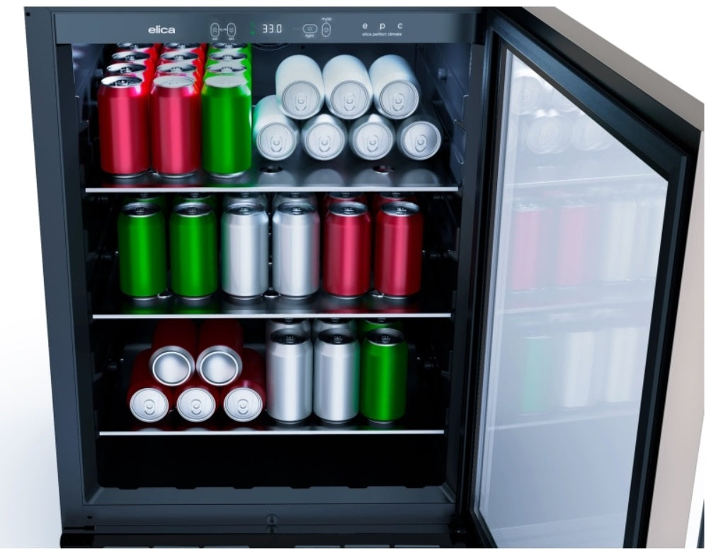 Elica - 24 Inch 4.8 cu. ft Beverage Centre Refrigerator in Panel Ready - EBS51PR1