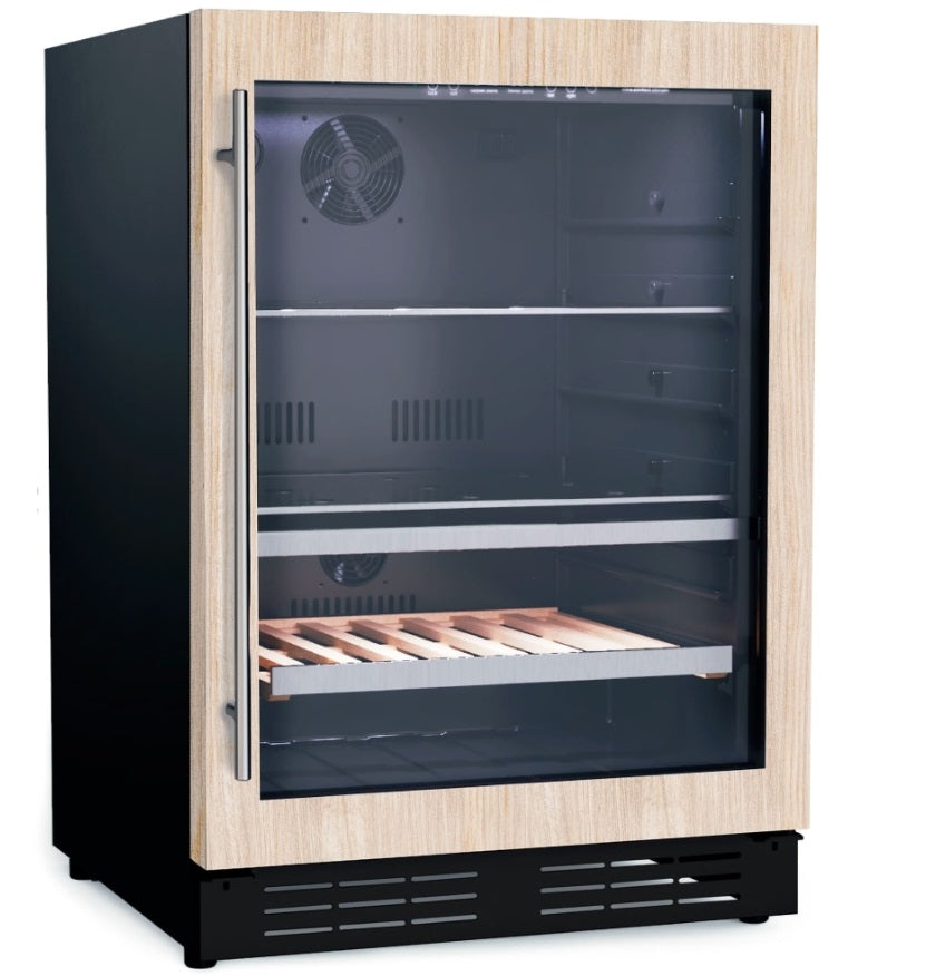 Elica - 24 Inch 4.8 cu. ft Beverage Centre Refrigerator in Panel Ready - EBS52PR1