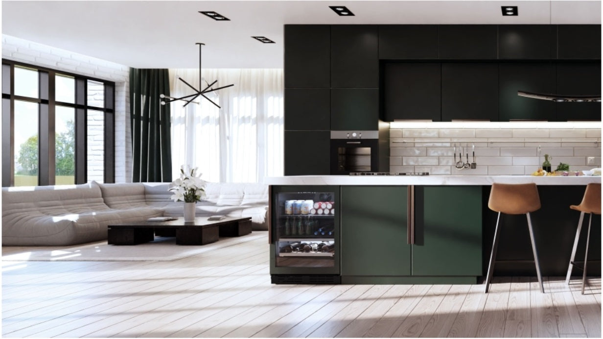 Elica - 24 Inch 4.8 cu. ft Beverage Centre Refrigerator in Panel Ready - EBS52PR1