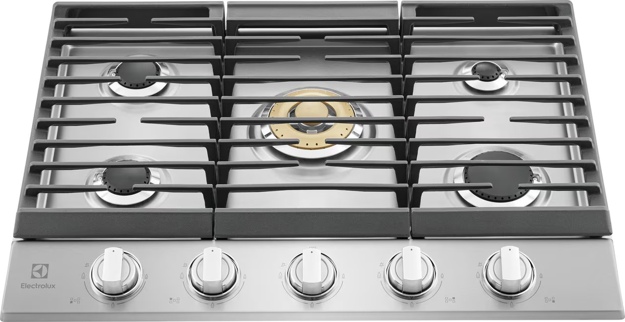 Electrolux - 30 Inch Gas Cooktop in Stainless - ECCG3068AS