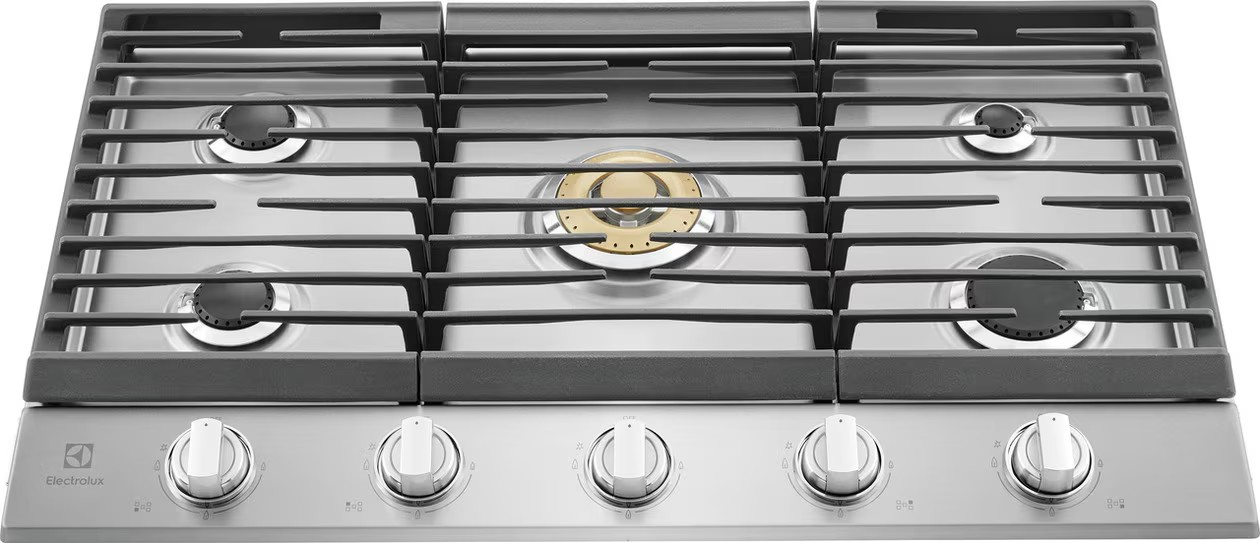 Electrolux - 36 Inch Gas Cooktop in Stainless - ECCG3668AS