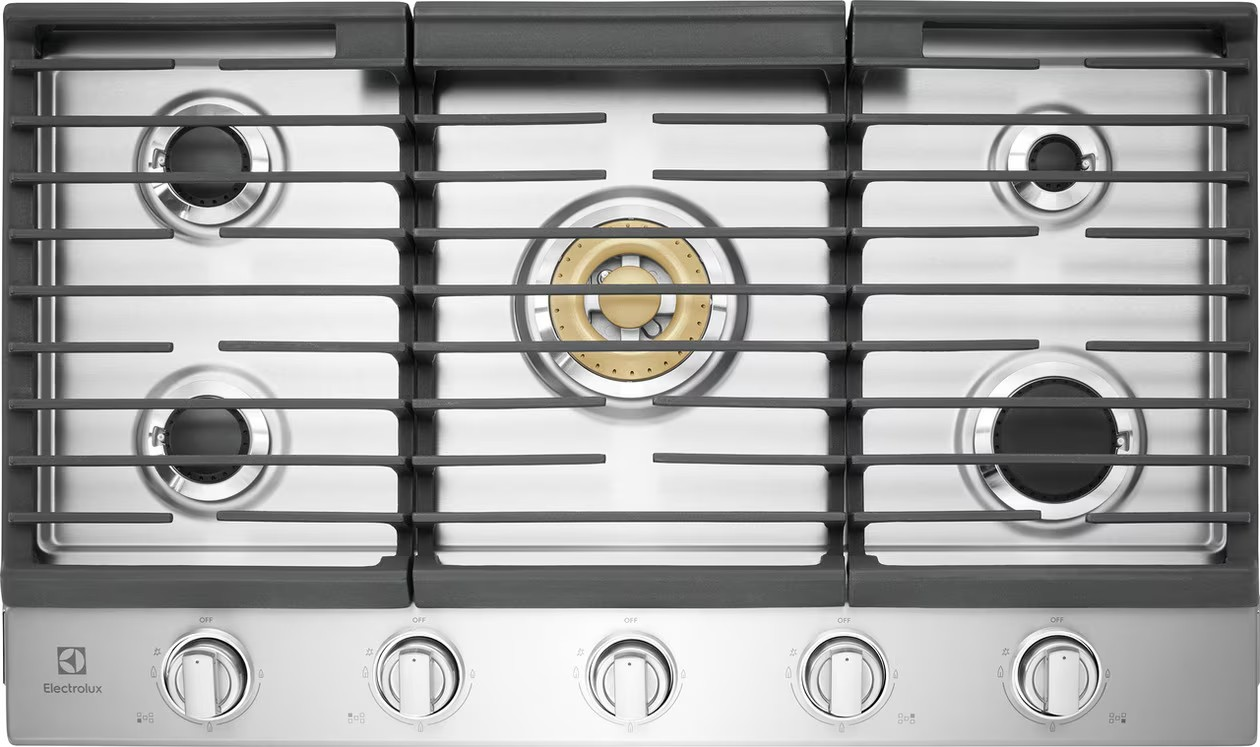 Electrolux - 36 Inch Gas Cooktop in Stainless - ECCG3668AS