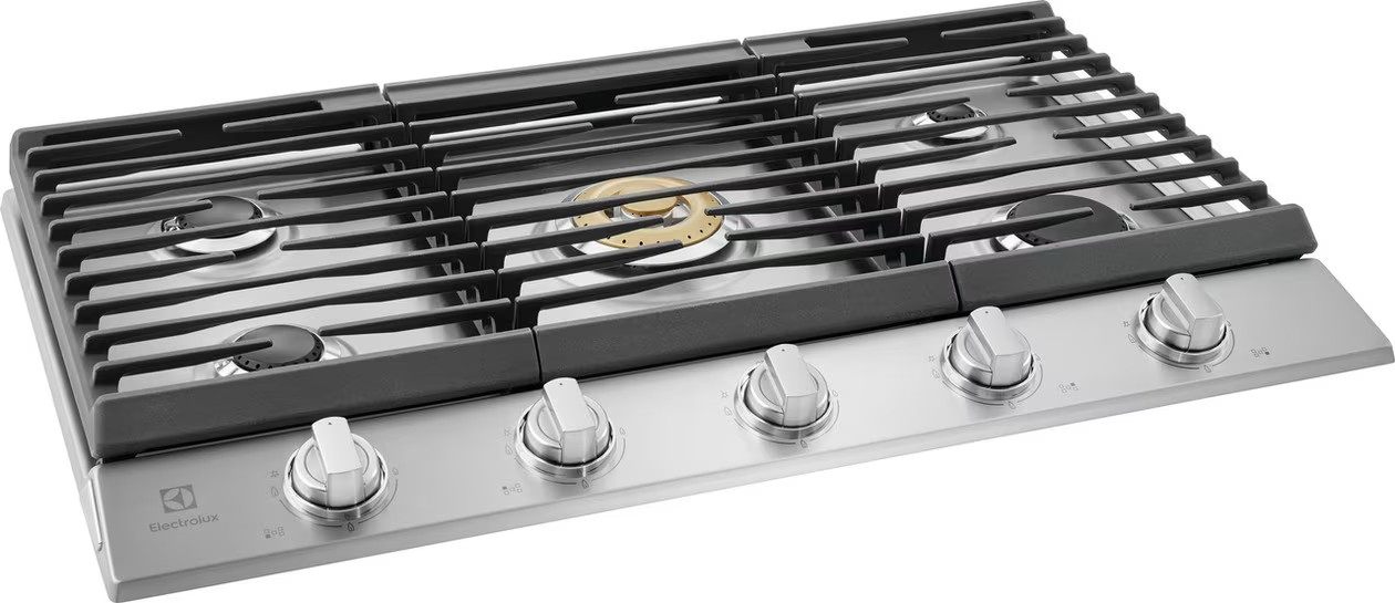 Electrolux - 36 Inch Gas Cooktop in Stainless - ECCG3668AS