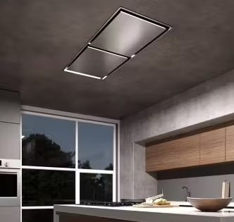 Elica - 60 Inch 1200 CFM Island Range Vent in Stainless - ECEX60SS