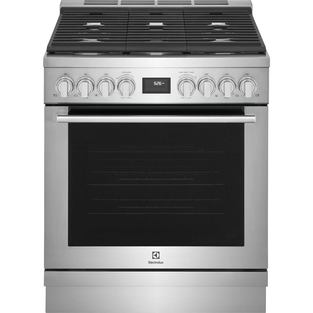 Electrolux - 4.5 cu. ft Gas Range in Stainless - ECFG3068AS
