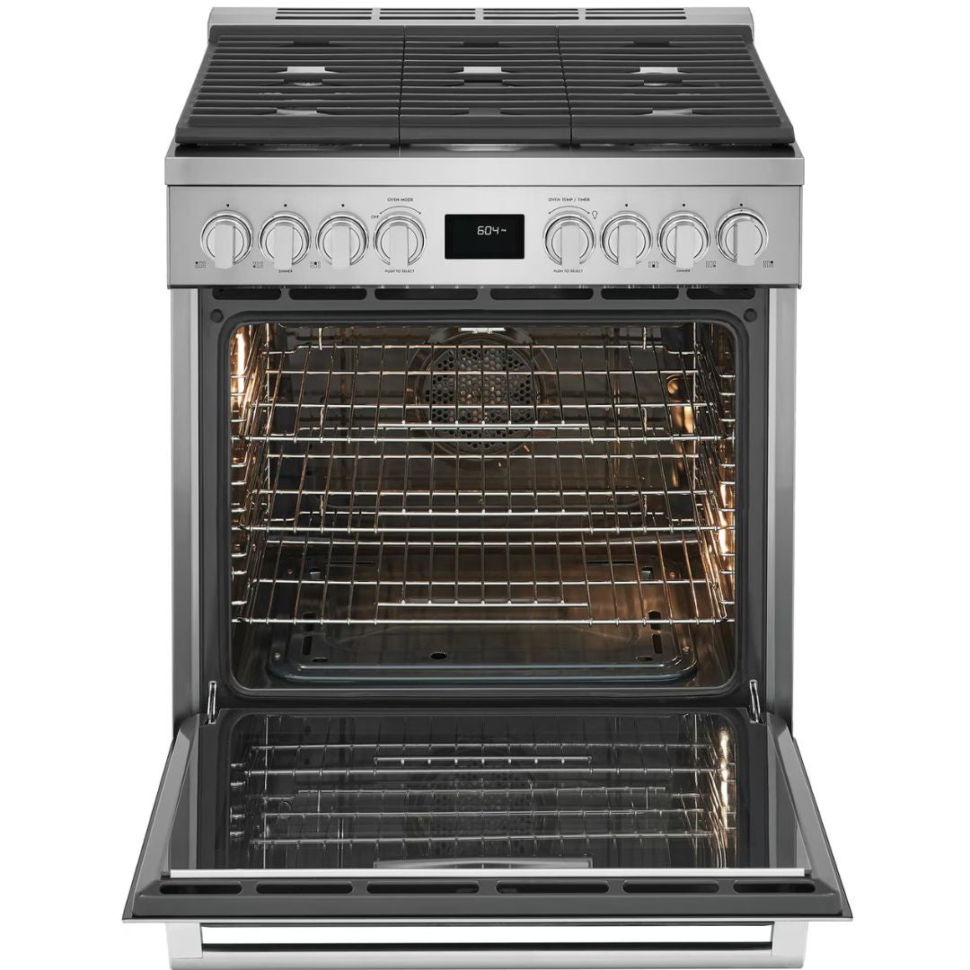 Electrolux - 4.5 cu. ft Gas Range in Stainless - ECFG3068AS