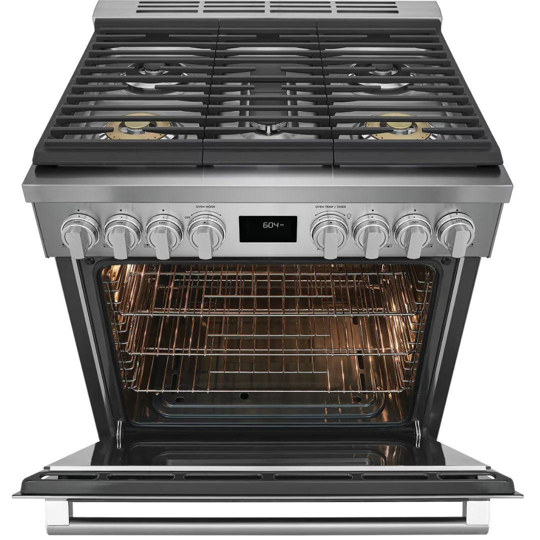 Electrolux - 4.5 cu. ft Gas Range in Stainless - ECFG3068AS