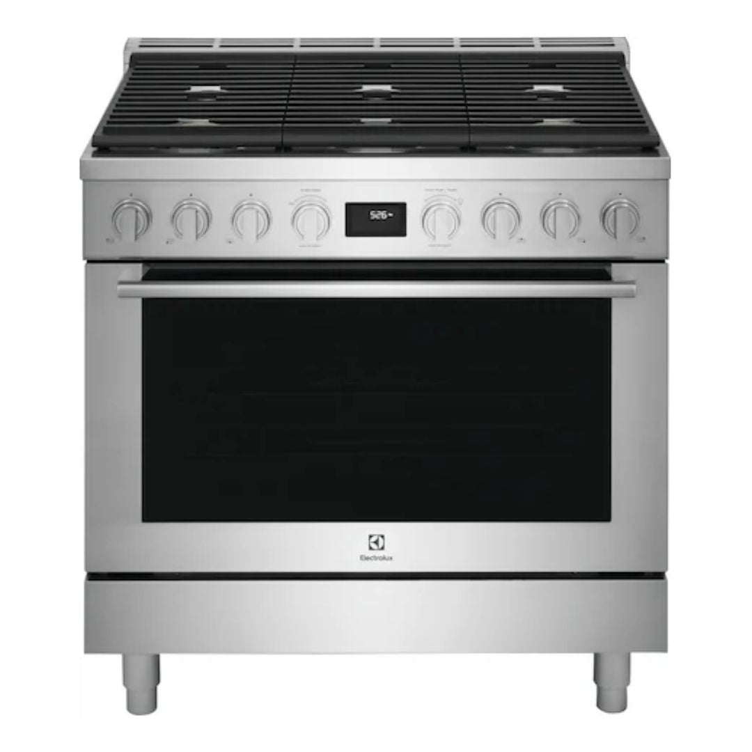 Electrolux - 4.4 cu. ft Gas Range in Stainless - ECFG3668AS