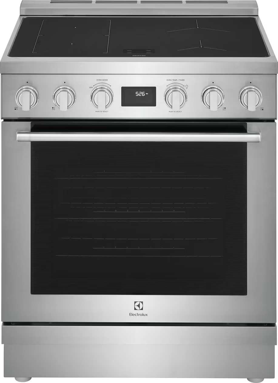 Electrolux - 4.6 cu. ft Induction Range in Stainless - ECFI3068AS
