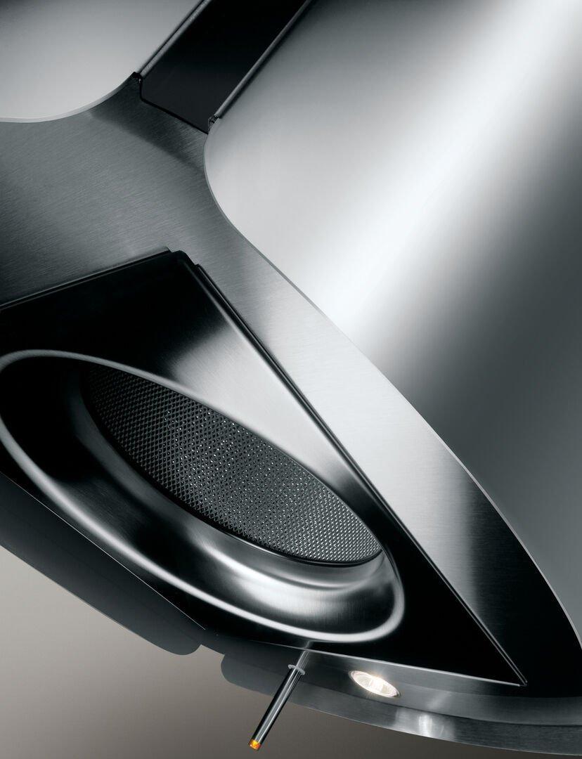 Elica - 22.875 Inch 600 CFM Island Range Vent in Stainless - ECH623S1