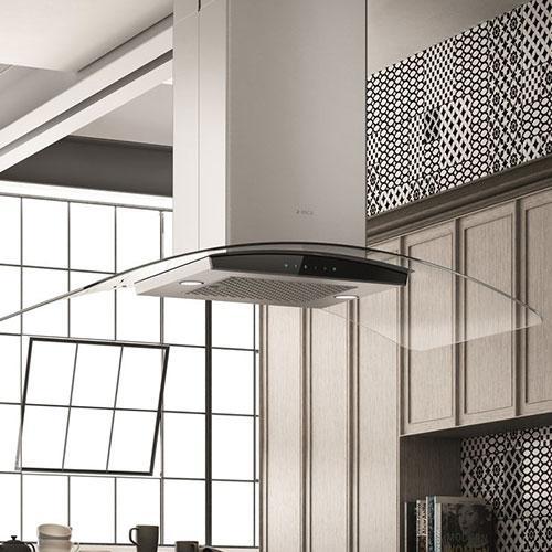 Elica - 36 Inch 600 CFM Island Range Vent in Stainless - ECN636S3