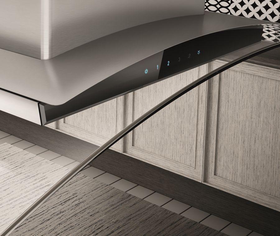 Elica - 42 Inch 600 CFM Island Range Vent in Stainless - ECN642S3