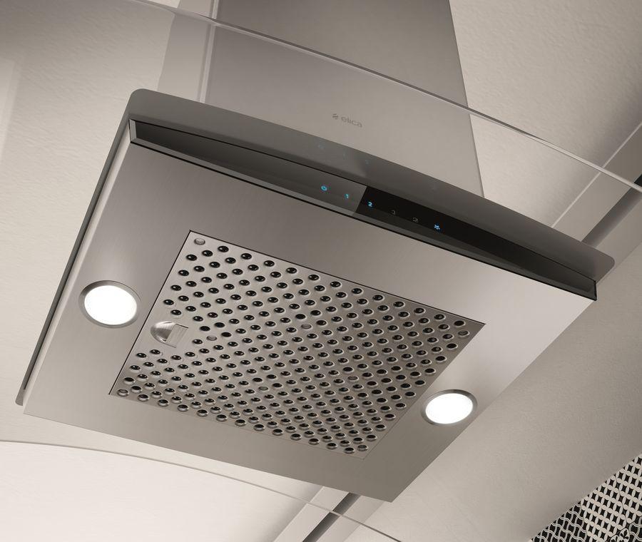 Elica - 42 Inch 600 CFM Island Range Vent in Stainless - ECN642S3