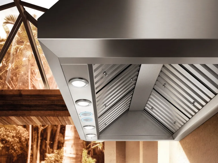 Elica - 36 Inch 1200 CFM Wall Mount and Chimney Range Vent in Stainless - ECP136SS