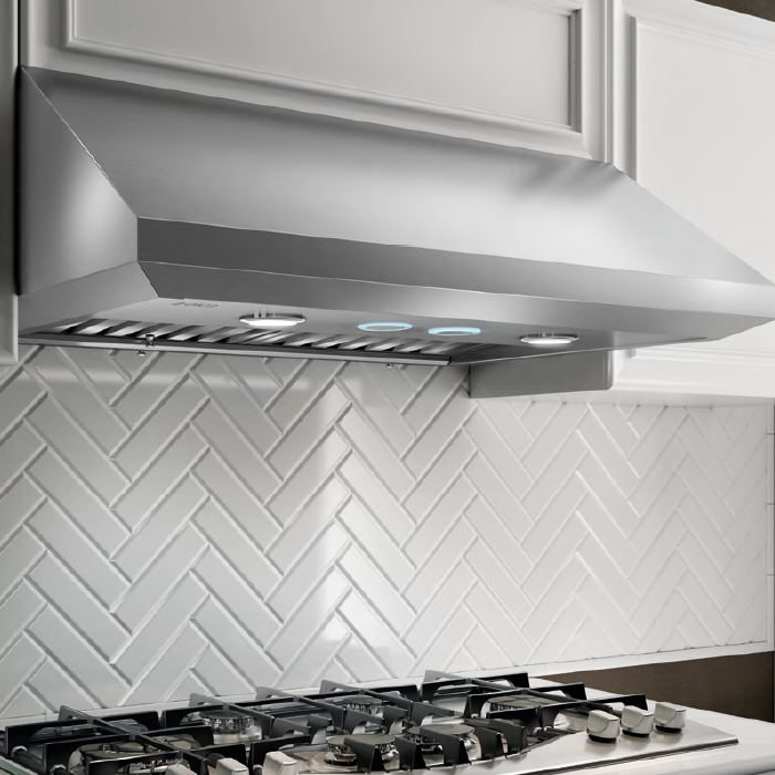 Elica - 36 Inch 600 CFM Under Cabinet Range Vent in Stainless - ECV636S3