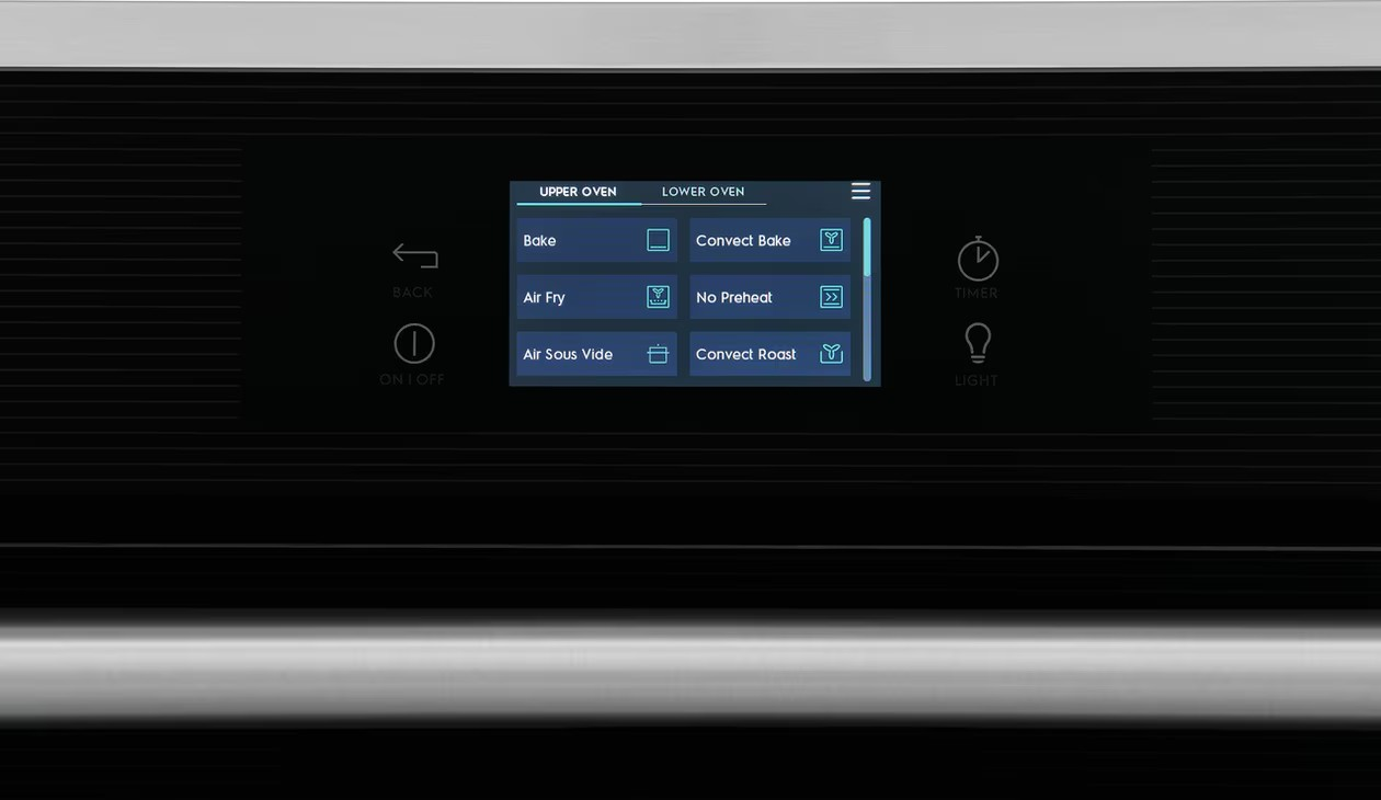 Electrolux - 10.6 cu. ft Double Wall Oven in Stainless - ECWD3012AS