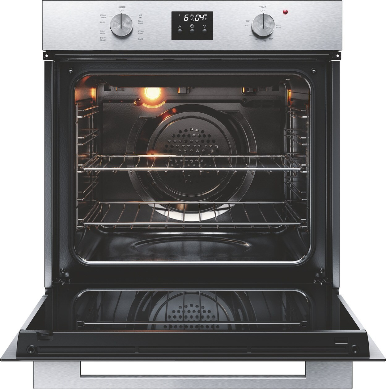 Electrolux - 2.8 cu. ft Single Wall Oven in Stainless - ECWS243CAS